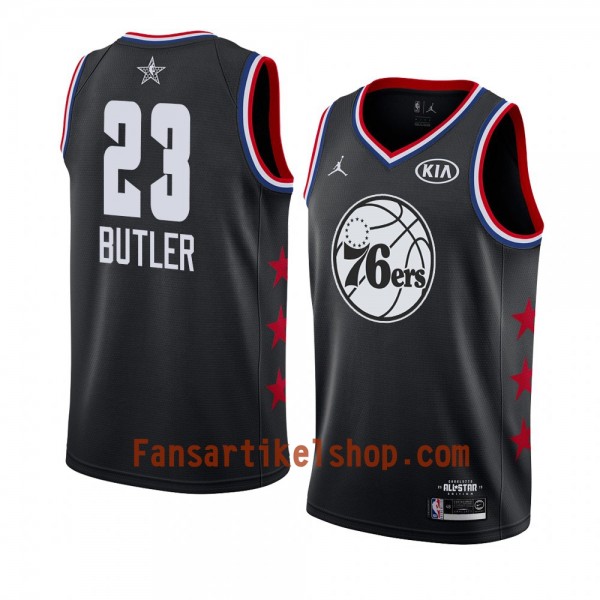 Philadelphia 76ers Trikot Jimmy Butler 23 2019 All-Star Jordan Brand Schwarz Swingman - Herren Philadelphia 76ers Trikot Jimmy Butler 23 2019 All-Star Jordan Brand Schwarz Swingman - Herren